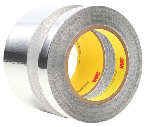 3M™ Aluminium Tape 425, Zilver, 150 mm x 55 m, 0.12 mm
