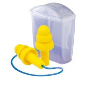 3M ™ e -a -r ™ Ultrafit ™ Ohrstöpsel - mit Kabel - Speicherbox - 50 Paare/Box - UF -01-100 | 1 übertriebene Box von 200 Paaren