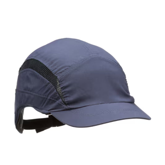 3M™ First Base™ 3-Piece Cap 2030031, Classic, Navy Blue, Short Brim, 55 mm, Custom