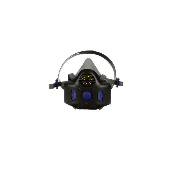 3M™ Secure Click™ Herbruikbaar halfgelaatsmasker met spraakmembraan, large, HF-803SD