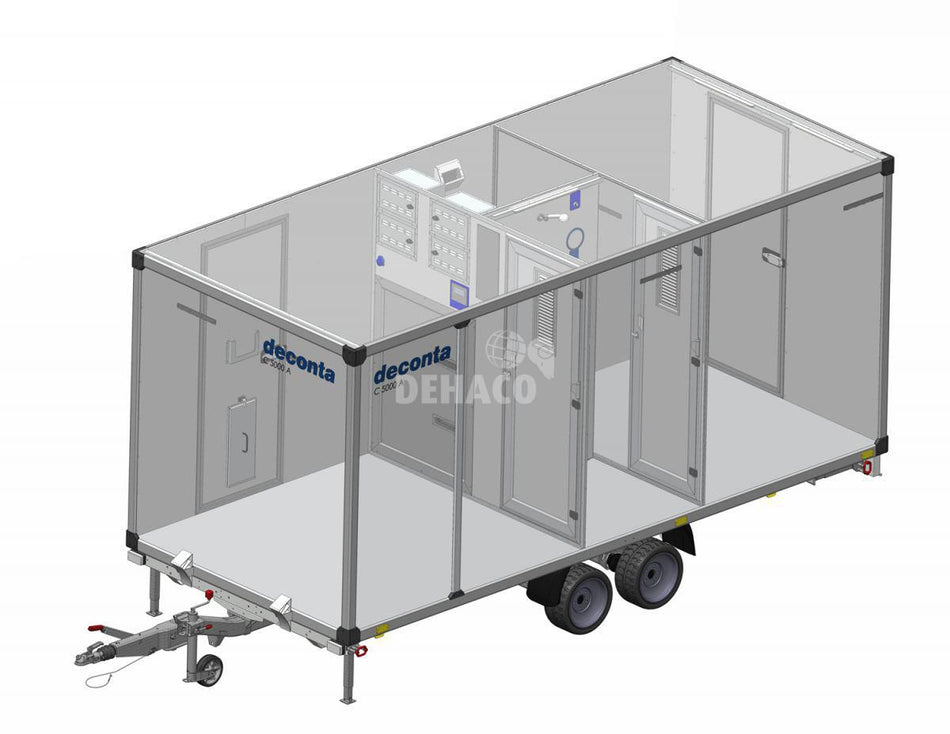 Dehaco C5000E Connect met 3, 4 of 5 compartimenten