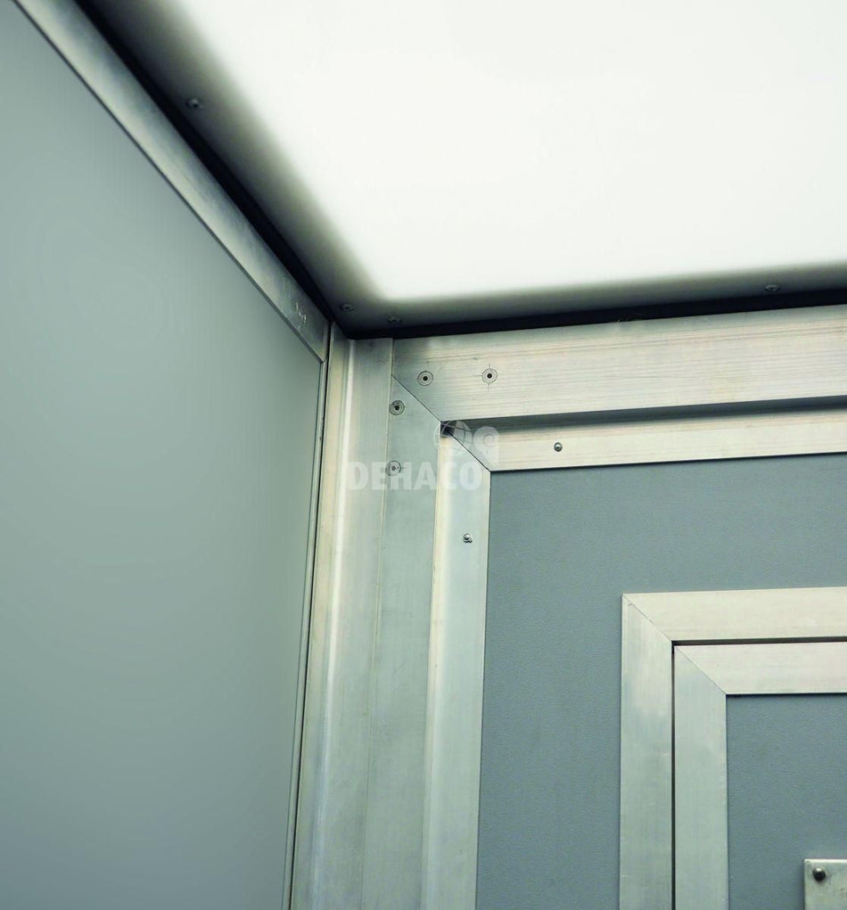 Dehaco panelendouche met 5 compartimenten 100 x 100 cm