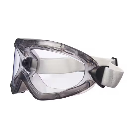 3M™ Ruimzichtbril Serie 2890, indirect geventileerd, anticondens, heldere acetaatlens, 2890A