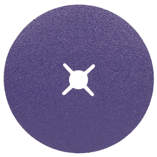 3M™ Cubitron™ 3 Fiberschijf 1182C, 80+, 180 mm x 22 mm, Slotted, 25/Bag, 100 ea/Case