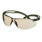 3M ™ SecureFit ™ 500 Sicherheitsbrille - Dunkelgrüner Rahmen - Scotchgard ™ Kondensung und kratzfeste Beschichtung (K & N) - Hellbraune Objektive - SF528SGAF -dgr -eu - 20/Box | 1 Übertreibung von 20 Stück