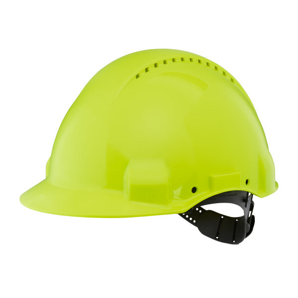 3M™ Sicherheitshelm, Uvicator, Pinlock, Belüftung, Kunststoff-Schweißband, Hi-Viz, G3000CUV-GB