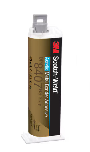 3M™ Scotch-Weld™ Acrylaatlijm DP8407NS, Grijs, 50 mL Duo-Pak