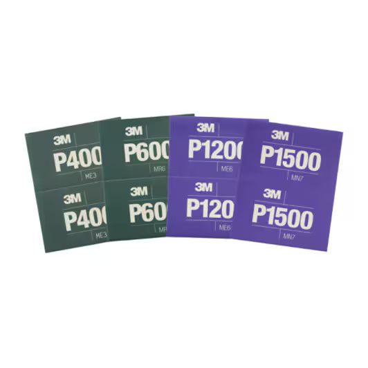 3M™ Flexible Hookit™ Sanding Sheets 270J, 140 mm x 171 mm, P800, 34340