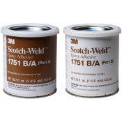 3M™ Scotch-Weld™ Epoxylijm 1751 - Grijs - 3,78 L Kit | 1 Overdoos van 2 Kit