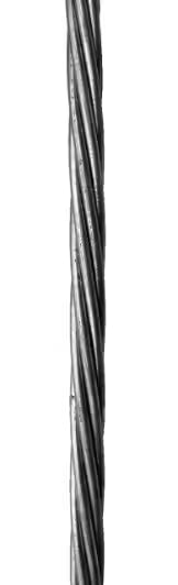 3M™ DBI-SALA® Lad-Saf™ Geperste kabel, 9,5 mm, 1x7, roestvast staal, 80 m, 6135080