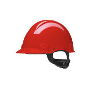 3M ™ Sicherheitshelm - Uvicator - Ratel -Einstellung - ohne Belüftung - 1000 V Dielektrikum - Leder -Schweißband - Rot - G3001MUV100V -rd | Rabattpalette und 160 Stücke