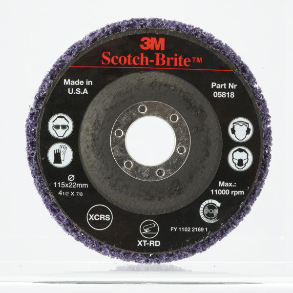Scotch-Brite™ Clean & Strip Schijf CG-DB, 115 mm x 22 mm, S XCRS