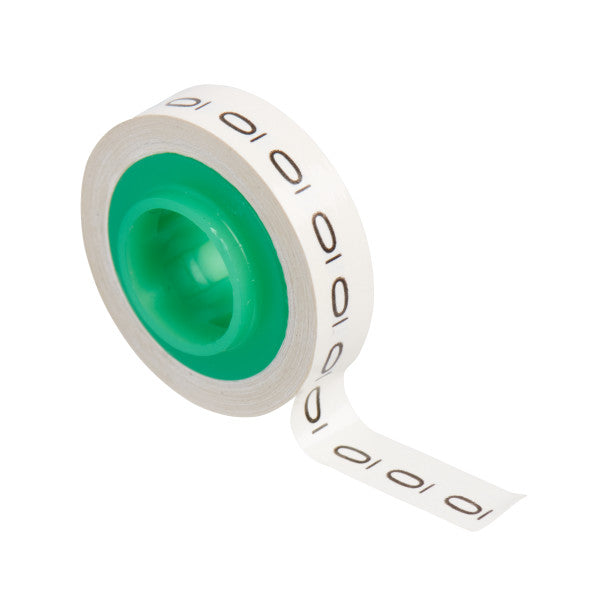 3M™ ScotchCode™ SDR-0 Kabelmarkering Navulrollen, Nummer "0", 3x Blisterverpakking