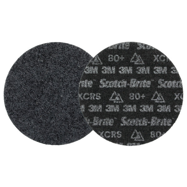 Scotch-Brite™ Precision Heavy Duty Surface Conditioning Disc, HD-DH, Extra Coarse 80+, 114.3 mm x NH, 50 ea/Case