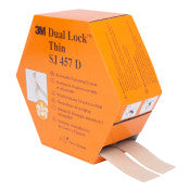 3M ™ Dual Lock ™ Hislitable Click Band Low -Profile SJ4570D - Transparent - 25 mm x 10 m - 1,7 mm - Mini -Pack | 1 externe Schachtel 4 Stück