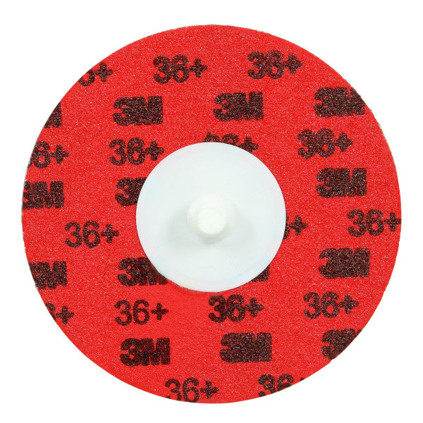 3M™ Roloc™ Duurzame randschijf 767F, 36+ YF-gewicht, TR, kastanje, 50,8 mm, matrijs R200P, 50/doos, 200 st./omdoos