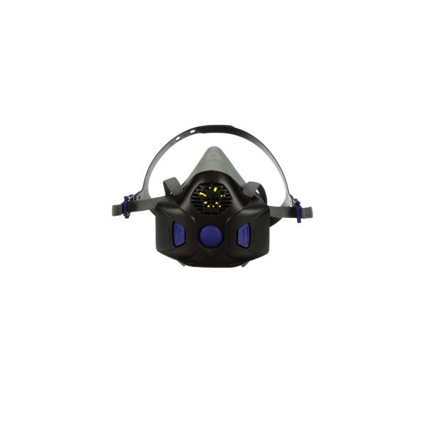 3M™ Secure Click™ Herbruikbaar halfgelaatsmasker met spraakmembraan, medium, HF-802SD