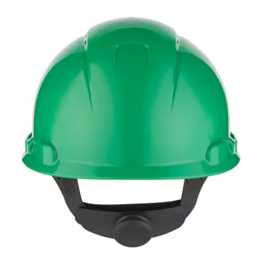 3M™ Safety Helmet, ratchet adjustment, ventilation, plastic sweatband, green, H700N-GP