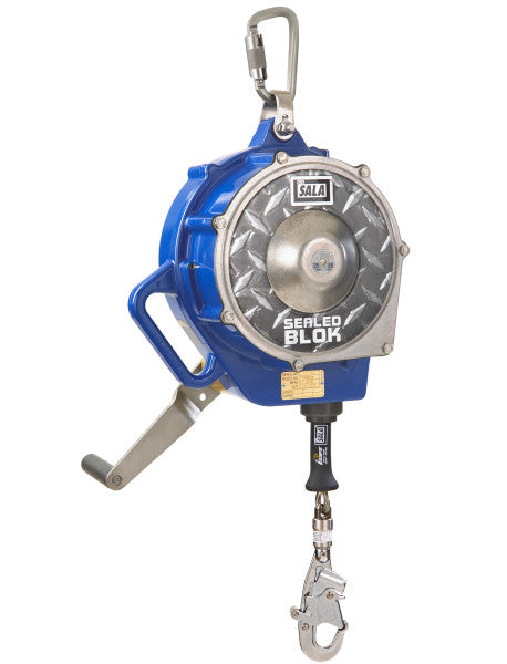3M™ DBI-SALA® Sealed-Blok™ Self-Retracting Lanyard for Emergency Use, Stainless Steel Cable, 25 m, 3400881