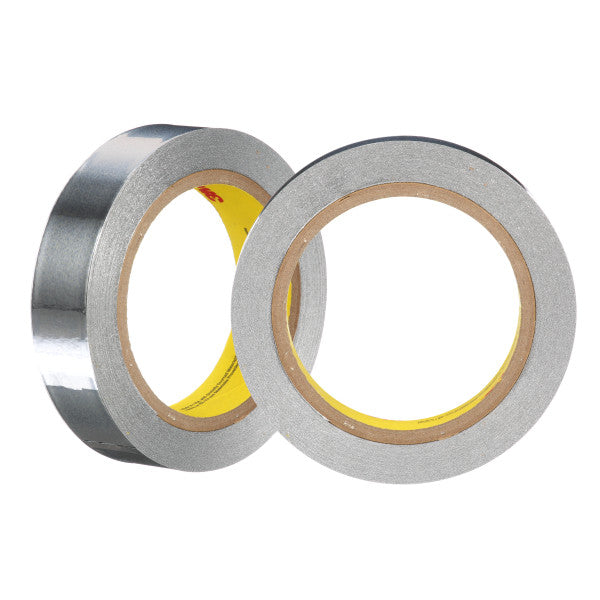 3M™ Aluminum Tape 431, Silver, 75 mm x 55 m, 0.08 mm