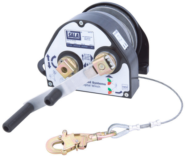 3M™ DBI-SALA® Besloten ruimte Lier, 200-serie, 58 m, gegalvaniseerde staalkabel, 8518589