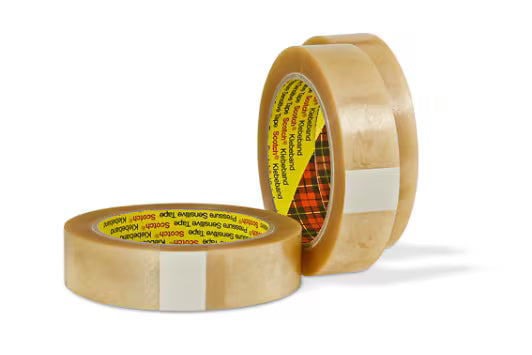 Scotch® Hoogwaardige PVC dozensluittape 6890, Helder, 19 mm x 66 m