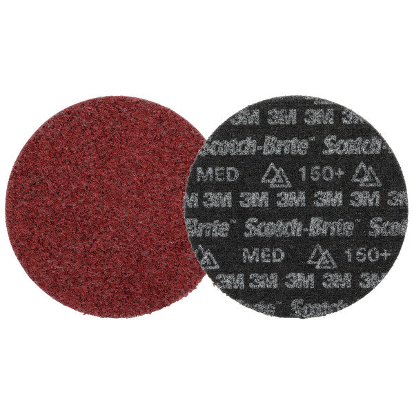 Scotch-Brite™ Precision Heavy Duty Surface Conditioning-schijf, HD-DH, Medium 150+, 4-1/51 mm x NH, 50 ...