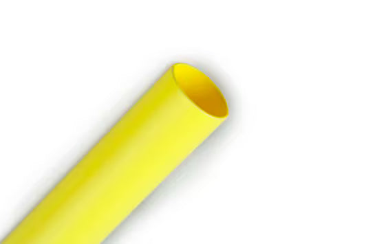 3M™ GTI 3000 Thin-walled Heat Shrink Tubing, Yellow, 1.5/0.5 mm, 1 m