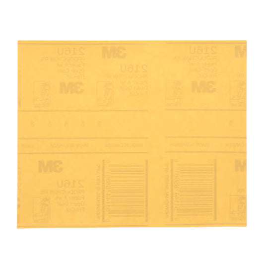 3M™ Easy Hand Sandpaper 216U, 114 mm x 135 mm, P500, 60718