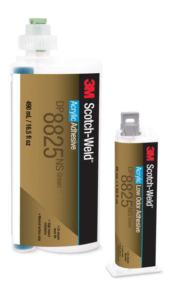 3M™ Scotch-Weld™ Low-Odor Acrylic Adhesive DP8825NS, Green, 18.7 L