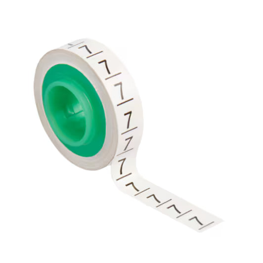 3M™ ScotchCode™ SDR-7 Kabelmarkering Navulrollen, Nummer "7", 3x Blisterverpakking
