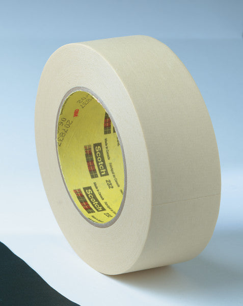 3M™ Krachtige Afplaktape 232, Beige, 1500 mm x 50 m