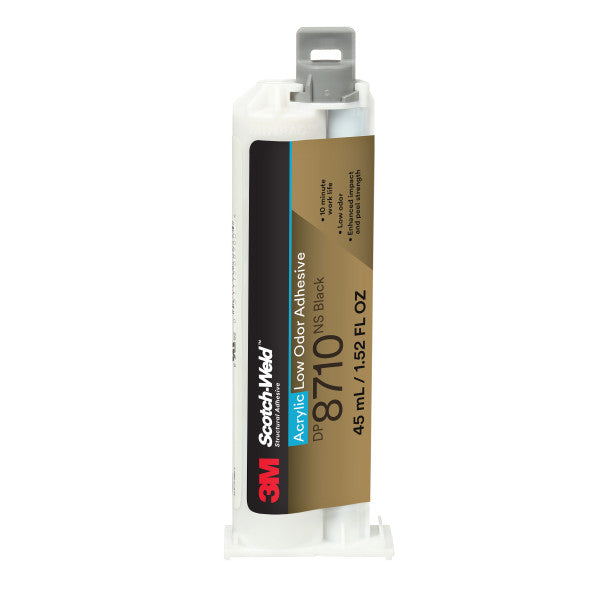 3M™ Scotch-Weld™ Geurarme Acrylaatlijm DP8710NS, Zwart, 45 ml Duo-Pak