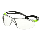 3M ™ SecureFit ™ 500 Sicherheitsbrille - grüner Rahmen - Scotchgard ™ Kondensator und Kratzerbeschichtung (K & N) - Clear Linsen - SF501SGAF -grn -eu - 20/Box | Rabattpalette und 1600 Stücke