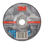 3M™ Silver Afbraamschijf - T27 - 100 mm x 7 mm x 16 mm | 1 Overdoos van 20 Stuk