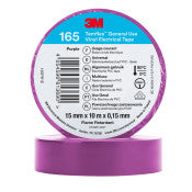 3M ™ TEMFLEX ™ Vinyl -Insolation Tape 165 - Lila - 15 mm x 10 m | Rabattpalette A 10800 Stücke