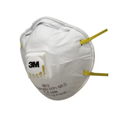 3M™ Dust Mask, FFP1, with valve, 8812