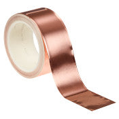 3M™ ET 1181 Koperfolie - glad - met geleidende lijm - Koper - 50 mm x 16.5 m x 0 stuks7 mm | Voordeelpallet a 448 stuks