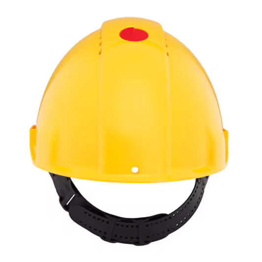 3M™ Safety Helmet, Uvicator, Pinlock, Ventilation, Plastic Sweatband, Yellow, G3000CUV-GU