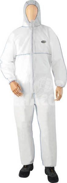 Fibre Guard Plus wegwerpoverall categorie III type 5/6 wit maat XXL