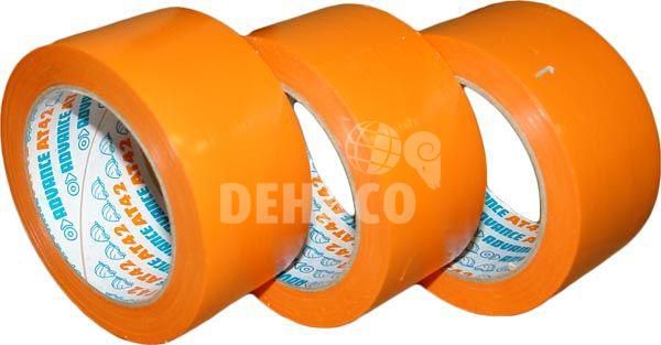 PVC bekistingstape 50 mm x 33 meter oranje