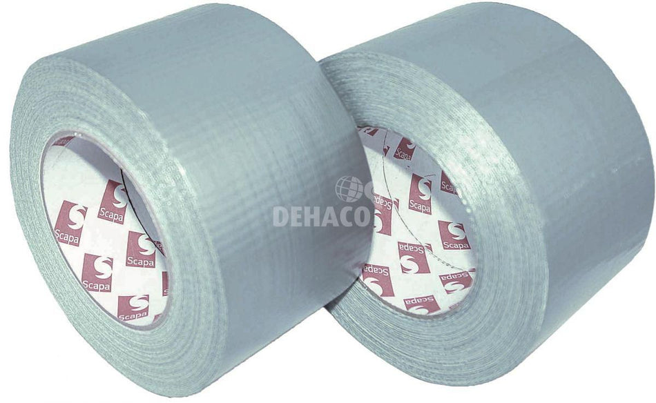 Scapa 3162 duct tape 72mm x 50mtr grijs