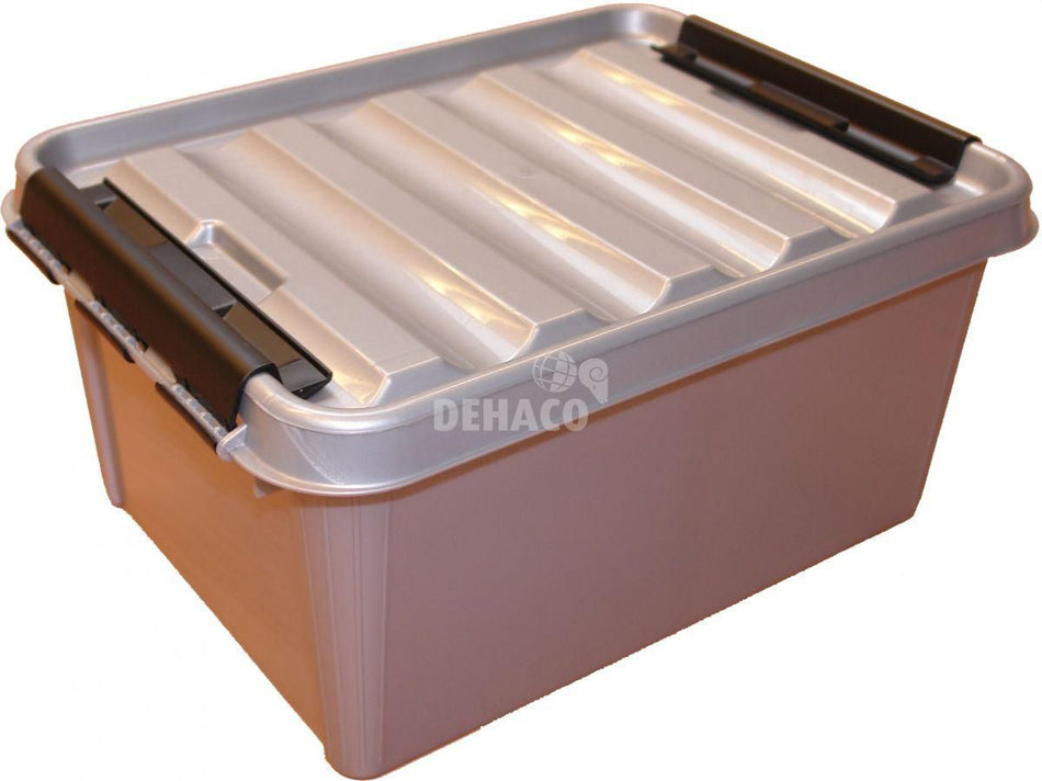 Transportbox zilver 31 liter