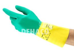 Ansell Bi-Colour Plus 87-900 gloves category III size 10 per pair