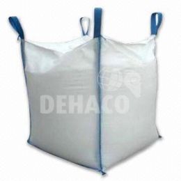 Big Bag 90x90x110 cm unprinted with apron and single liner 70 m?