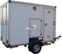 Deconta C4000 chariot de décontamination, 3 chambres, version A