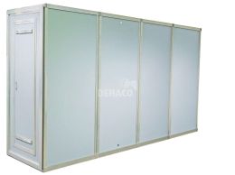 Dehaco Personnel lock system 4 stages, 100 x 100cm per cabin