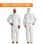 3m disposable coverall 4545 white cat 3 type 56 size l