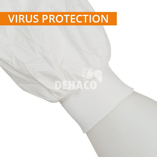 3m wegwerpoverall 4545 wit categorie 3 type 56 maat l virus bescherming