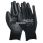 dglove black gloves with pu palm category ii size 11 per pair